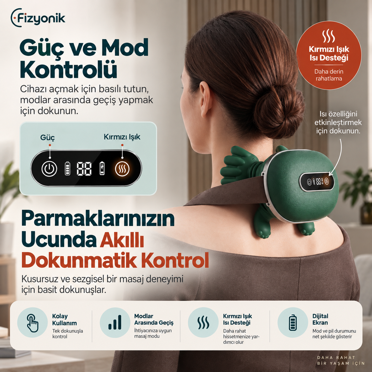 Boyun ve Omuz Masaj Cihazı