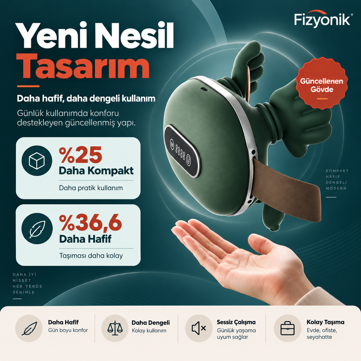 Boyun ve Omuz Masaj Cihazı